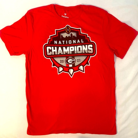 Fanatics Other - UGA National Championship T-Shirt 2021